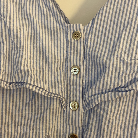 ZARA Striped Jumpsuit Size S - Picture 2 of 5